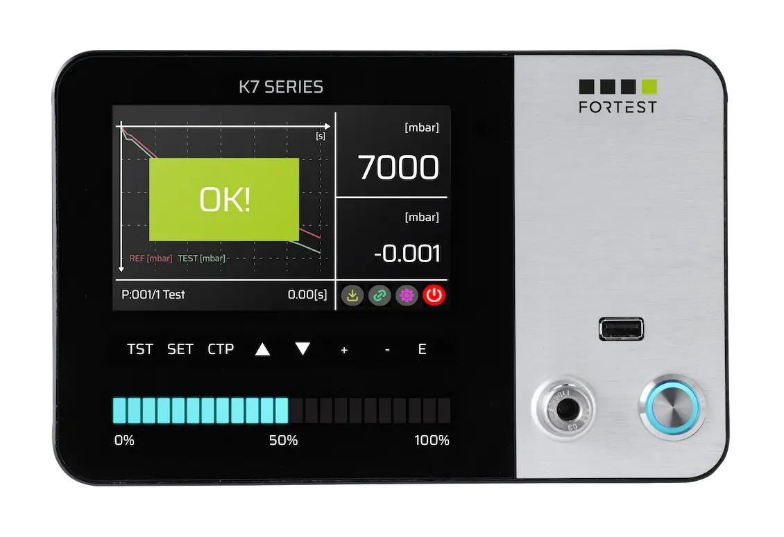 Strumento prova tenuta calo assoluto K7990 ForTest